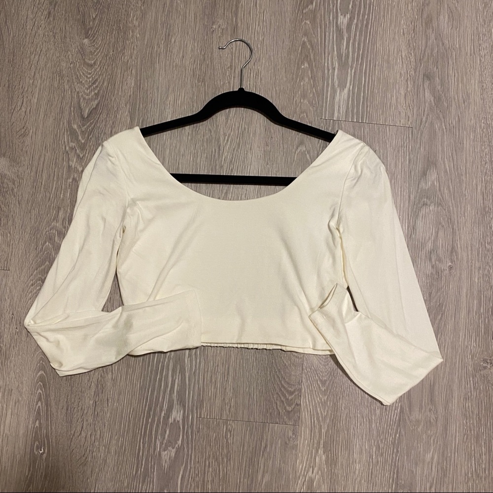 NWOT SuperDown backless crop